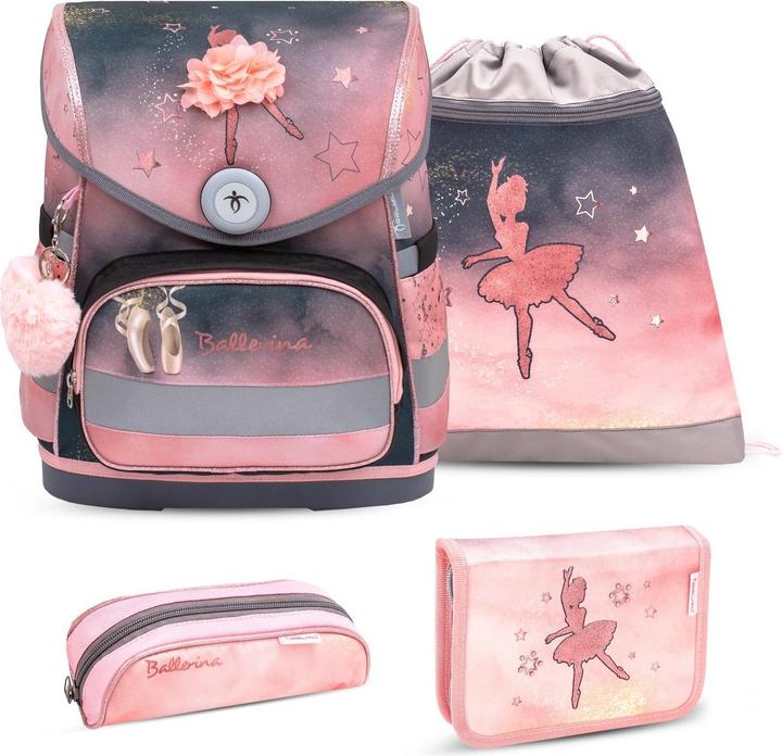 Actual product image Belmil COMPACT Schulrucksack-Set Ballerina (19 l)