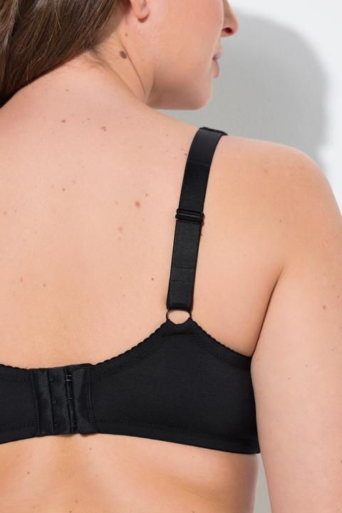 Actual product image Ulla Popken Lace Trim Underwire Bra (Single pack, 85 E)