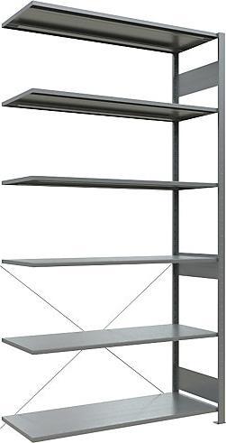 Actual product image eurokraft pro Boltless shelving, single row