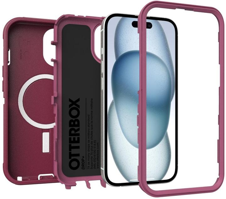 Produktbild OtterBox Defender mit MagSafe (Apple iPhone 16e, Apple iPhone 13, Apple iPhone 14, Apple iPhone 15)