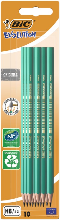 Actual product image Bic Pencil Evolution HB (0.35 mm, HB, 10 x)