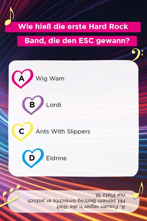 Produktbild Kartenspiel: Das grosse Quiz für ESC-Fans (Deutsch)