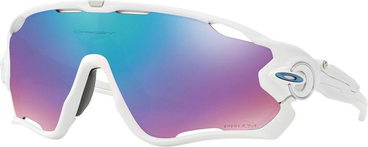 Image du produit Oakley Lunettes de sport Jawbreaker (Blanc poli, Prizm Snow Saphir IRID)