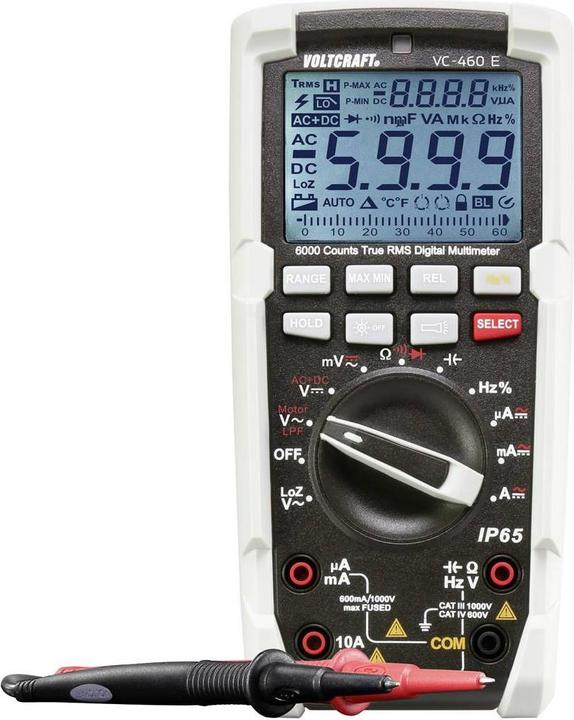 Produktbild Voltcraft Hand-Multimeter digital Kalibr (CAT III 1000V, CAT IV 600V, Hand-Multimeter)