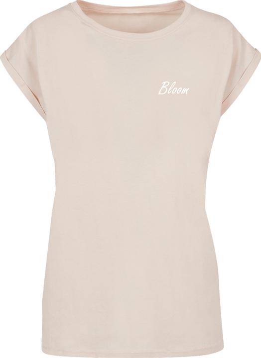 Produktbild Merchcode Ladies Flowers Bloom Extended Shoulder Tee - 113661 (L)