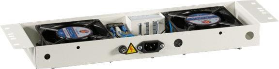 Produktbild EFB Elektronik GmbH 2-fach Lüftereinheit, Plug & Play für Wandgehäuse BASIC+IP55, RAL9010, Geeignet zum Einbau in W