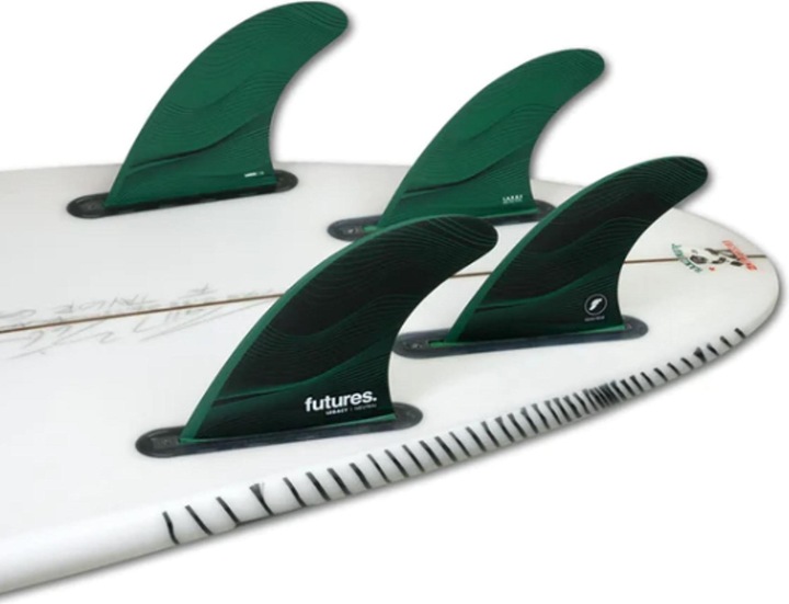 Immagine prodotto Futures Set di 5 pinne Quad Thruster F8 Legacy Honeycom