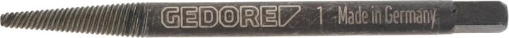 Produktbild Gedore Schraubenausdreher, Chrom-Vanadium-Stahl, 54 HRC, Grösse 1, M3-M6