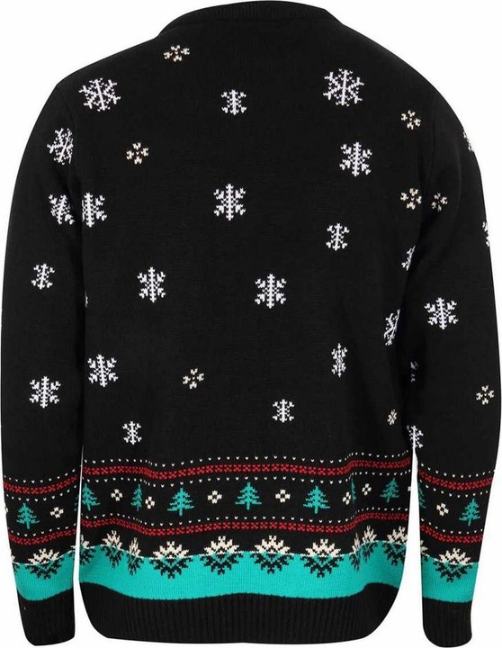 Actual product image The Simpsons Unisex Adult Joker Knitted Jumper (XL)