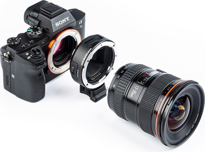 Actual product image Viltrox EF E5 Canon EF/EF S to Sony E