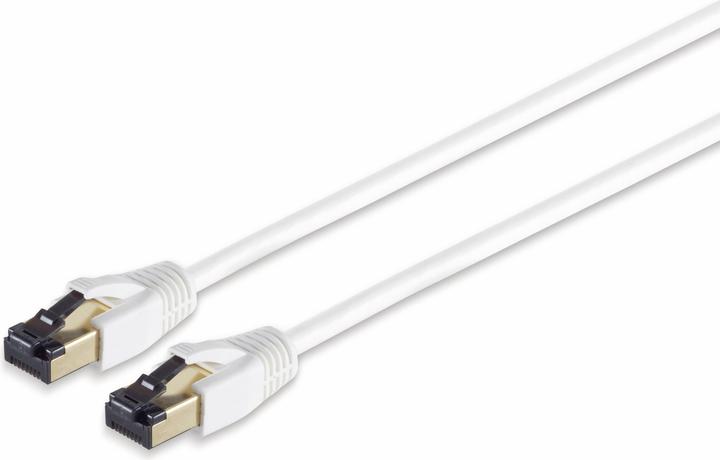 Produktbild Shiverpeaks Helos Patchkabel F/FTP Cat 8.1 weiss 2,0m -Twisted Pair, doppelt geschirmt, 4 x 2 x AWG 26 (F/FTP, CAT8.1, 2 m)