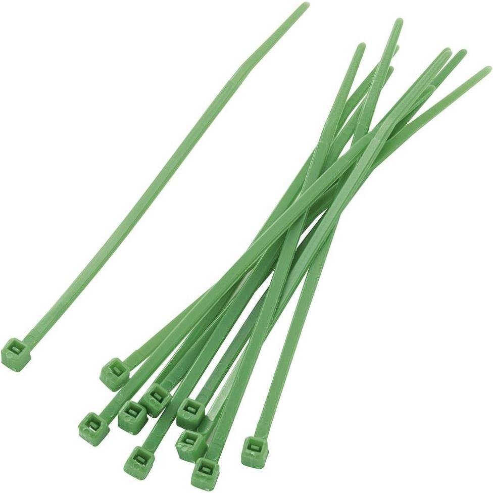 Tru Components, Kabelbinder, Kabelbinder-Sortiment 100 mm G (Kunststoffkabelbinder, 100 mm, 100 Stk.)