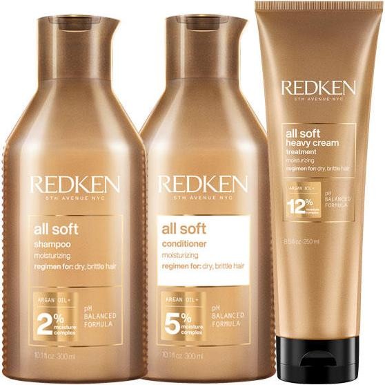 Immagine prodotto Redken tutti i morbidi Trio di cura (Set per la cura dei capelli)
