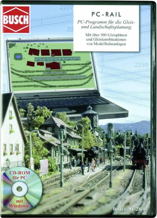 Actual product image Busch 2810 Universal track plan softw (Track H0)