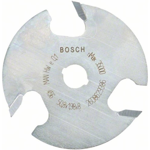 Bosch Professional Zubehör, Fräser, Scheibennutfräser Expert for Wood, 8 mm, D1 50,8 mm, L 2 mm, G 8 mm