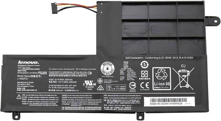 Lenovo Notebook battery replaces original (2 Cells, 4050 mAh)