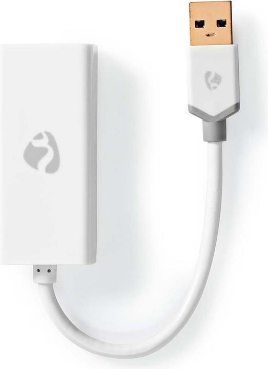 Immagine prodotto Nedis Adattatore USB-A | USB 3.2 Gen 1 | USB-A maschio | RJ45 femmina | 1 Gbps | 0,20 m | Rotondo | Oro (U/FTP, CAT7, 0.20 m)