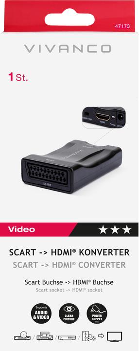 Produktbild Vivanco AV Scart — HDMI (HDMI)