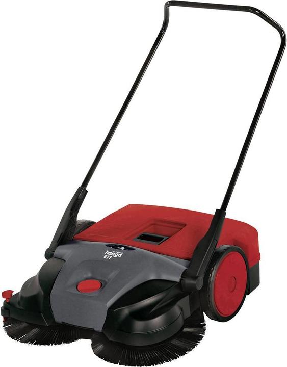 Actual product image Haaga Battery-powered sweeper 677 Profi