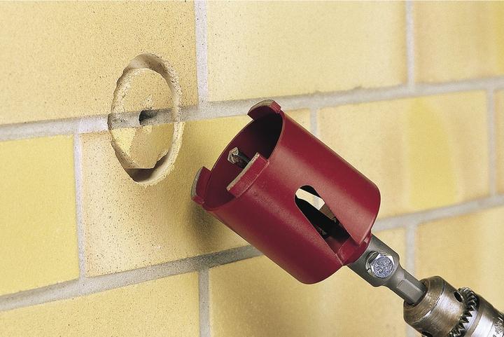 Produktbild wolfcraft wolfcraft 1 Diamantbestückte Bohrkrone 82mm (82 mm)