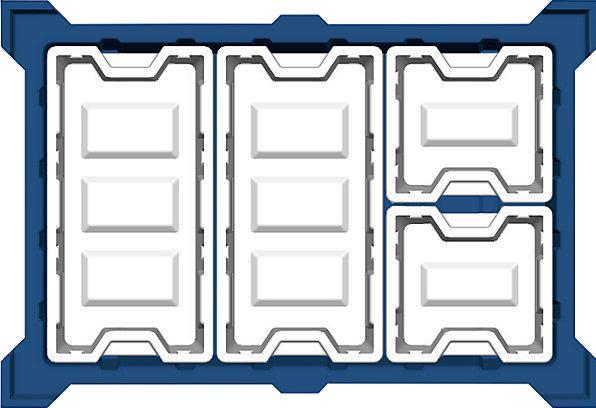 Produktbild Denios Einsatzkasten aus PE