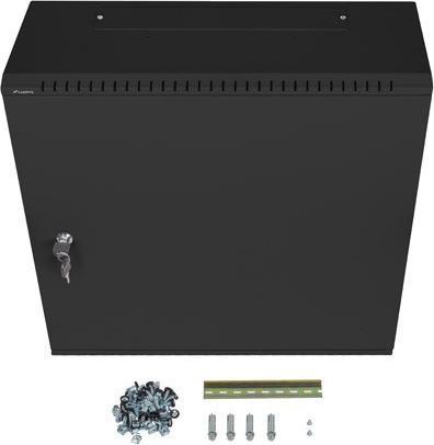 Produktbild Lanberg SZAFA INSTALACYJNA RACK WISZĄCA 19 6U+3U 540X200 NISKOPROFILOWA CZARNA (ZŁOŻONA) (6 HE, 19 Zoll Rack)