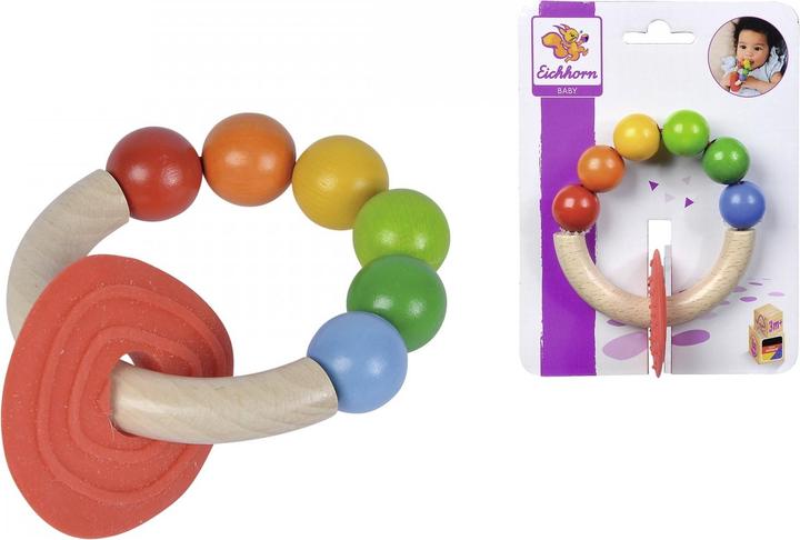 Produktbild Eichhorn Baby, Greifling mit Beissplatte