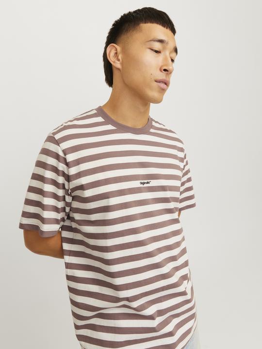 Actual product image Jack & Jones Gestreift Rundhalsausschnitt T-shirt T-shirt (XS)