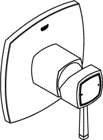 Produktbild Grohe Einhand-Brausebatterie GRANDERA chr