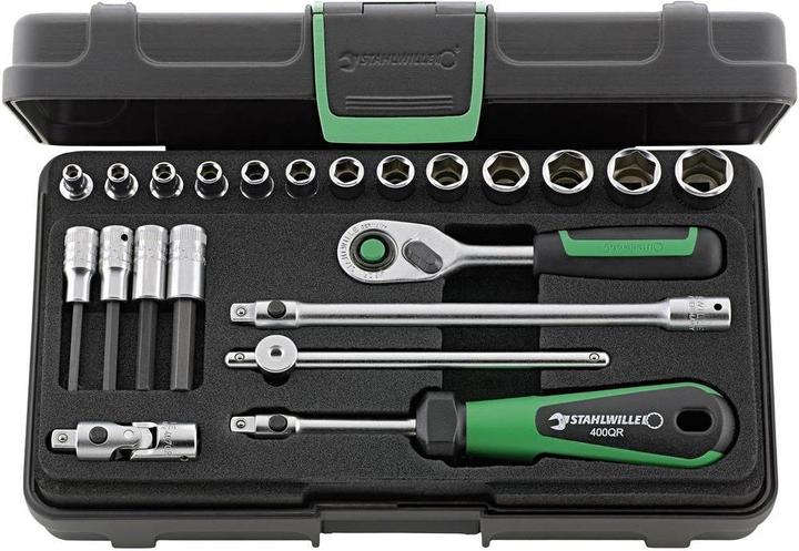 Actual product image Stahlwille Socket wrench set 1/4 (6.3 mm (13 mm, 3.5 mm)
