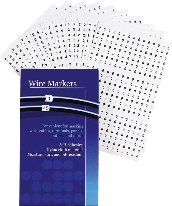 Produktbild Tru Components Bedruckte Klebemarker