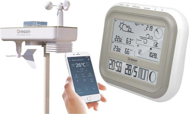 Produktbild Oregon Scientific Funk-Wetterstation WMR500 - Al