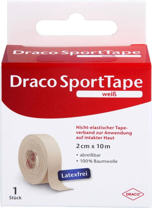 Dr. Ausbüttel & Co. Dracotapeverband 10mx2cm weiss, 1 St VER