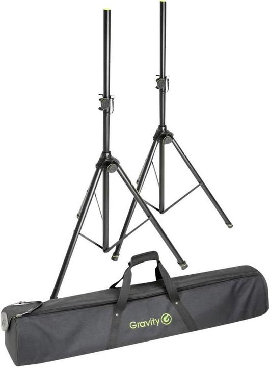 Image du produit Gravity Trépied de haut-parleur de sonorisation Set Off (1 paire, Support, Réglable en hauteur)