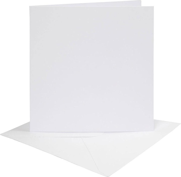 Creativ Company Cartes et enveloppes Blanc, 4 pcs. (4 pcs)