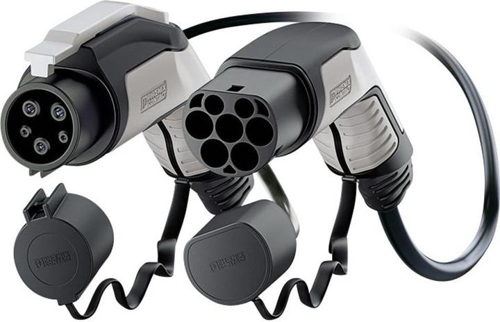 Image du produit Phoenix Contact Câble de recharge eMobility 1623909 4 (Type 2, 8 kW, 32 A, 4 m)
