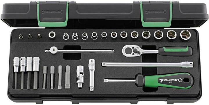 Immagine prodotto Stahlwille Set di chiavi a bussola 1/4 (6,3 mm) (13 mm, 8 mm, 10 mm, 4 mm, 11 mm, 7 mm, 12 mm, 6 mm, 9 mm, 5 mm)