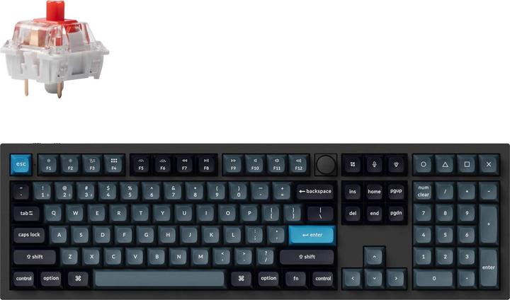 Produktbild Keychron Q6 Pro (US, Kabellos, Kabelgebunden)