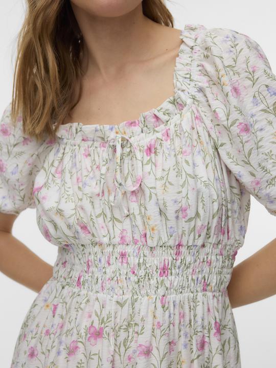 Image du produit Vero Moda VMJULIETTE Langes Kleid Gesmoktes Kleid (M)