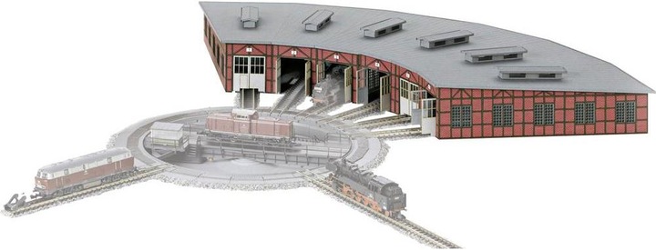 Produktbild Märklin Ringlokschuppen