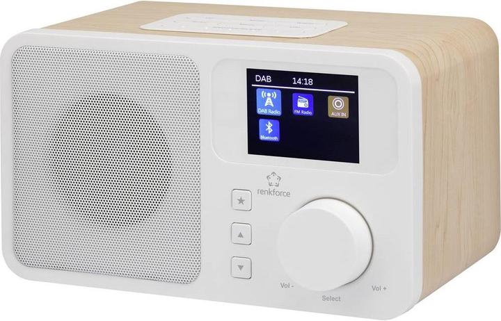 Produktbild Renkforce DAB+ Tischradio RF-DAB-RETRO1