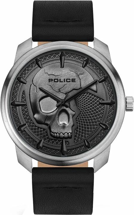 Immagine prodotto Police PL15714JS.61 Piombo Uomo 44mm 3ATM (Orologio da polso analogico, 44 mm)