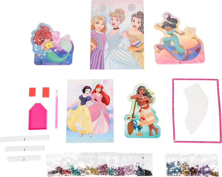 Produktbild Canenco Disney Princess Diamantmalerei und Glitzerkunst