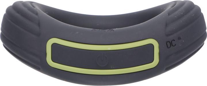 Actual product image Doc Johnson Rev Cock Throbber - Vibrating Cockring - Large - Black (5 cm)