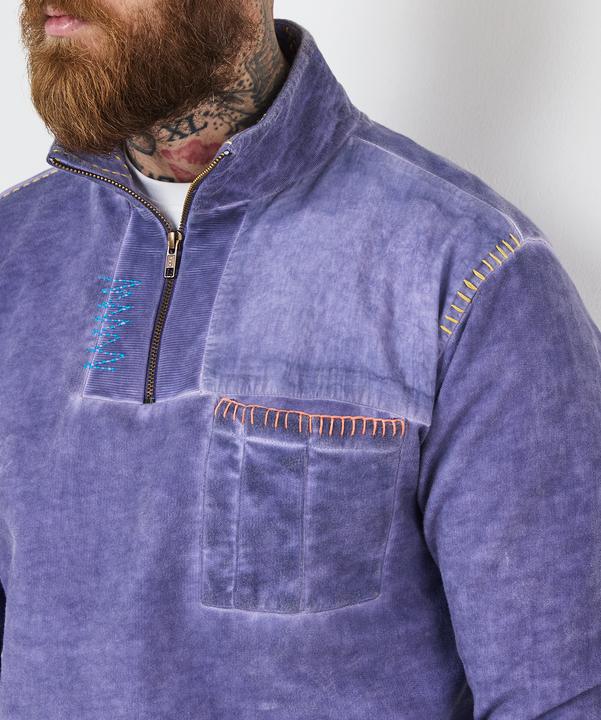 Produktbild Joe Browns Stitch Detail 1/4 Zip Sweatshirt (XXL)