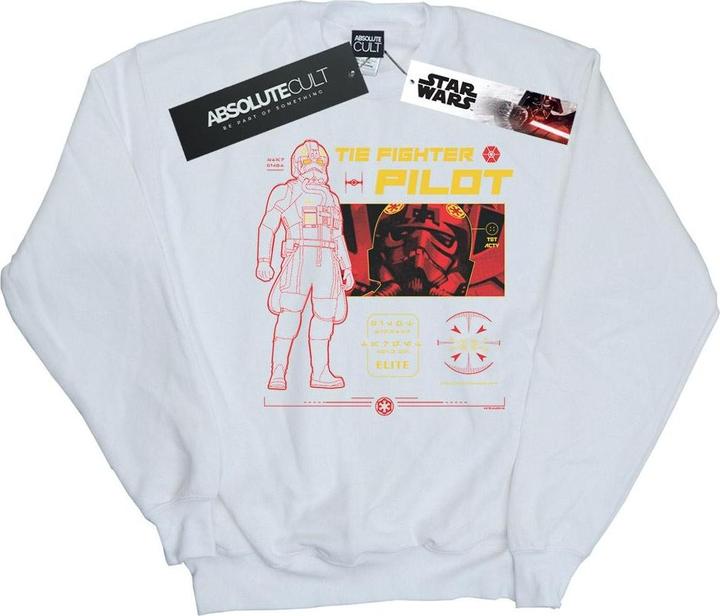 Actual product image Star Wars Mens Tie Fighter Pilot Sweatshirt (3XL)