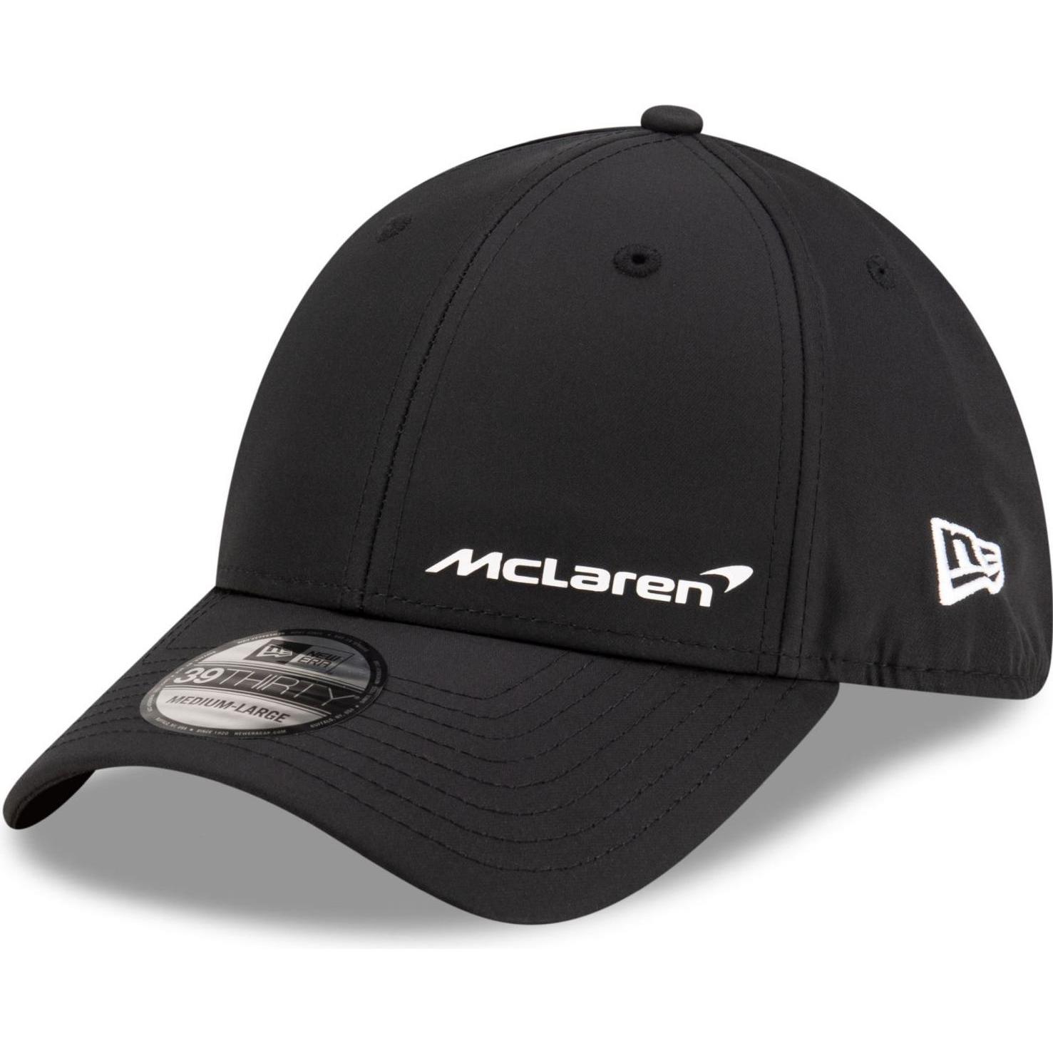 New Era, Herren, Cap, 39Thirty Stretch Cap - McLaren Automotive - S/M, Schwarz, (M)