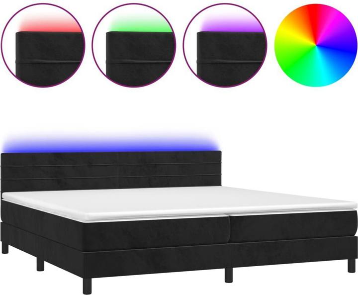 Produktbild vidaXL Boxspringbett (100 x 200 cm)