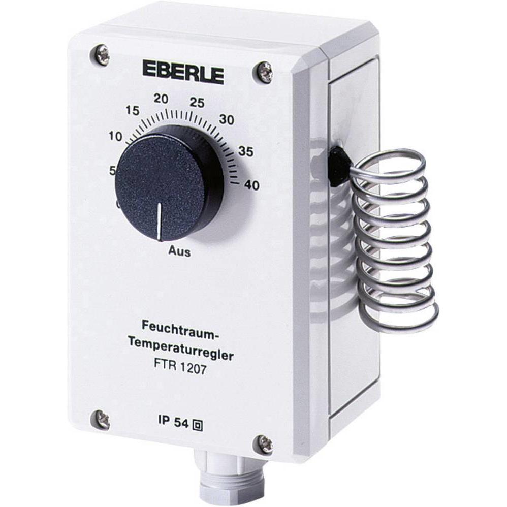 Eberle Controls Raumthermostat 0 bis 40 °C FTR, Thermostat, Weiss
