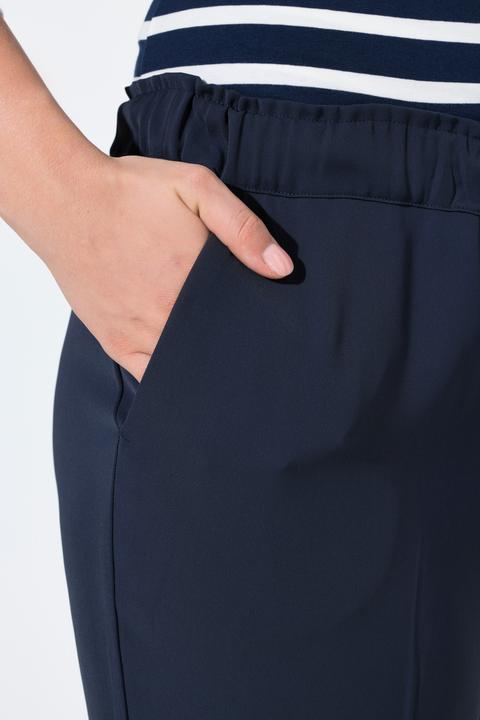 Image du produit Ulla Popken Pantalon 7/8 à pinces. Taille élastique (48)